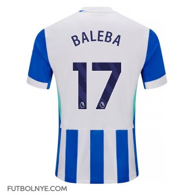 Camiseta Brighton Carlos Baleba #17 Primera Equipación 2025-26 manga corta Camiseta Brighton Carlos Baleba #17 Primera Equipación 2025-26 manga corta